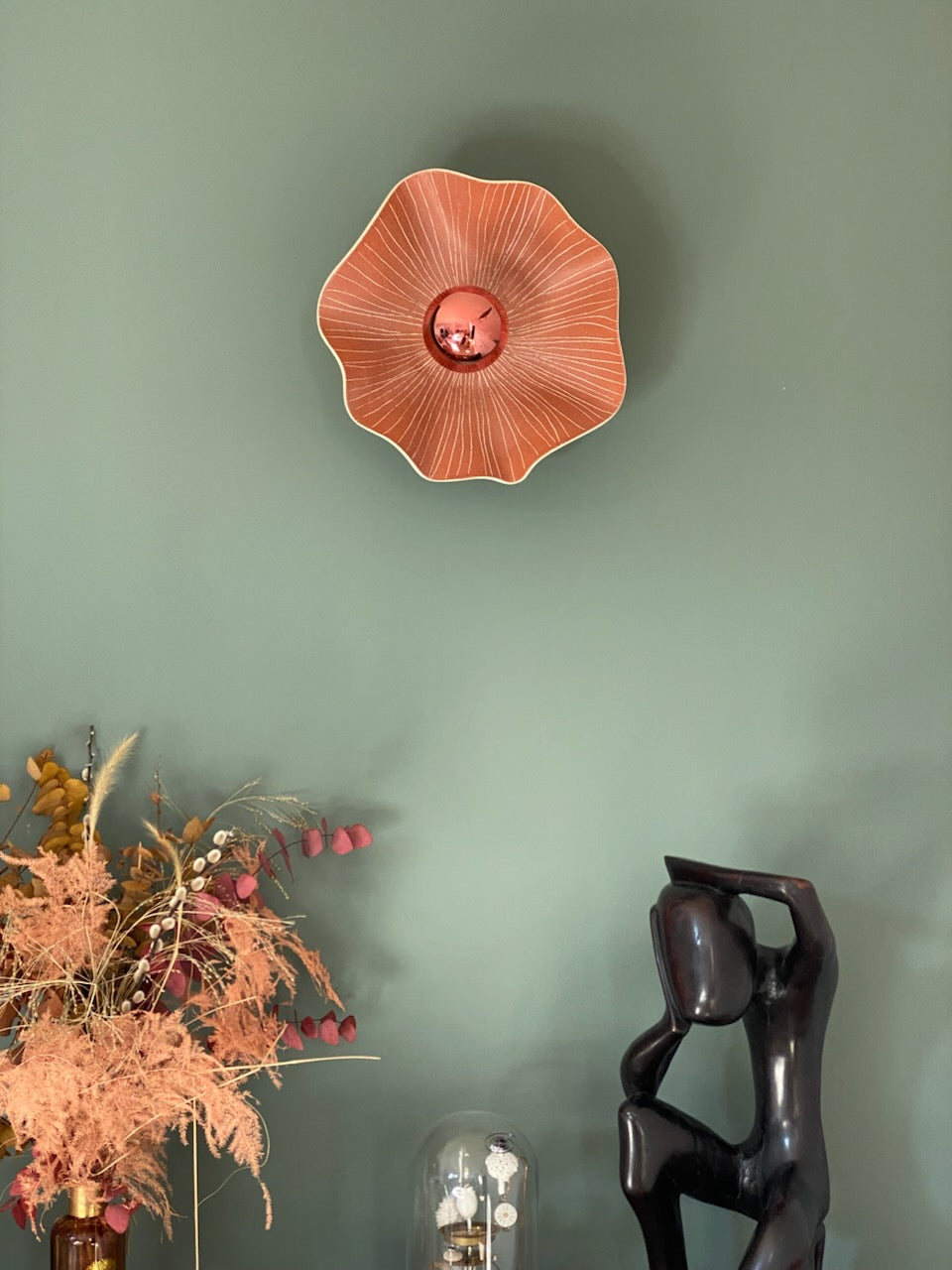 Applique "Alice" Terracotta